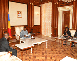 Tchad : Le conseiller diplomatique du Président Sassou Nguesso reçu à la Présidence