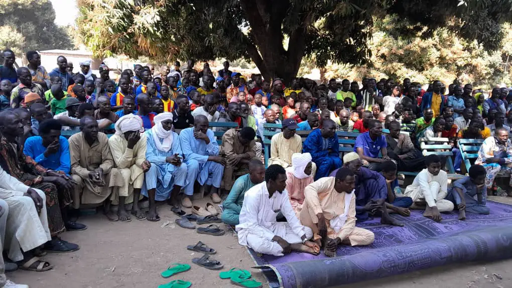 Tchad : le sous-préfet sensibilise ses administrés de Bekourou sur la paix et le vivre-ensemble