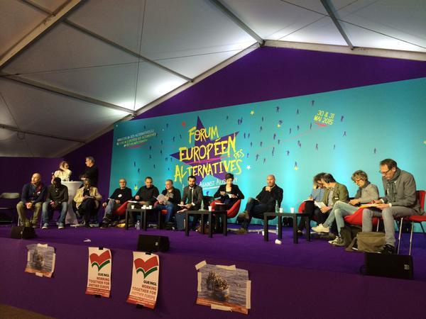 Participation du Mouvement Anfass Démocratique au Forum Européen des Alternatives