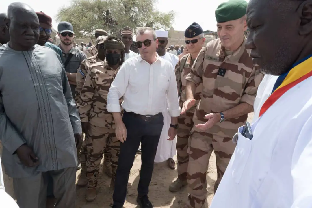 Tchad : les Forces françaises au Sahel soutiennent l'accès à l'eau et la réfection du marché à N’Gouri