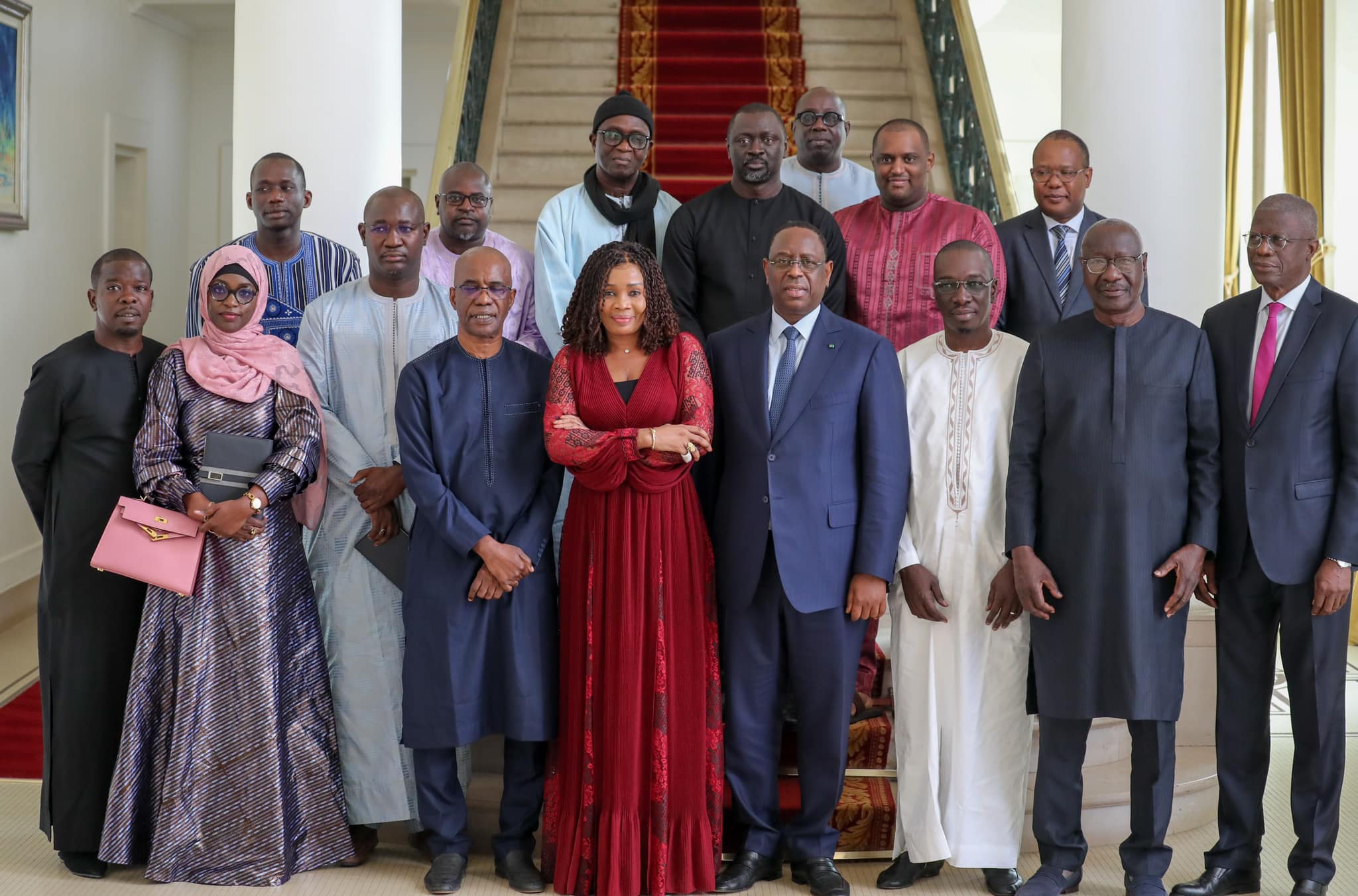 Sénégal : le chef de l'État Macky Sall reçoit les patrons de presse