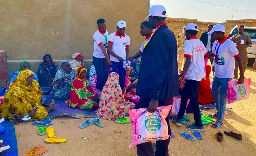 Tchad : l'Association la voix de la santé distribue des kits alimentaires à Abéché