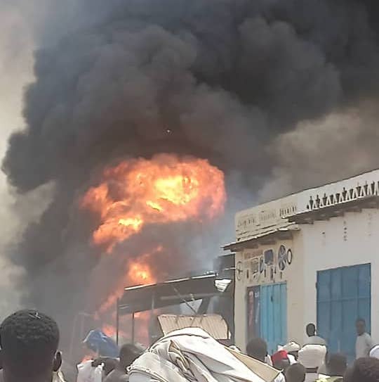 Tchad : un incendie dévaste le marché de Kerfi au Sila