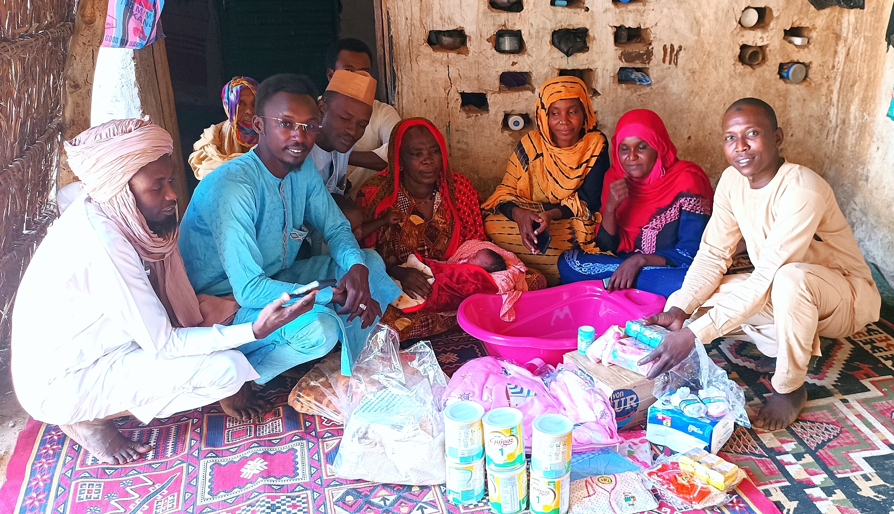 Tchad : la société civile du Batha porte assistance à un nouveau-né abandonné à Ati