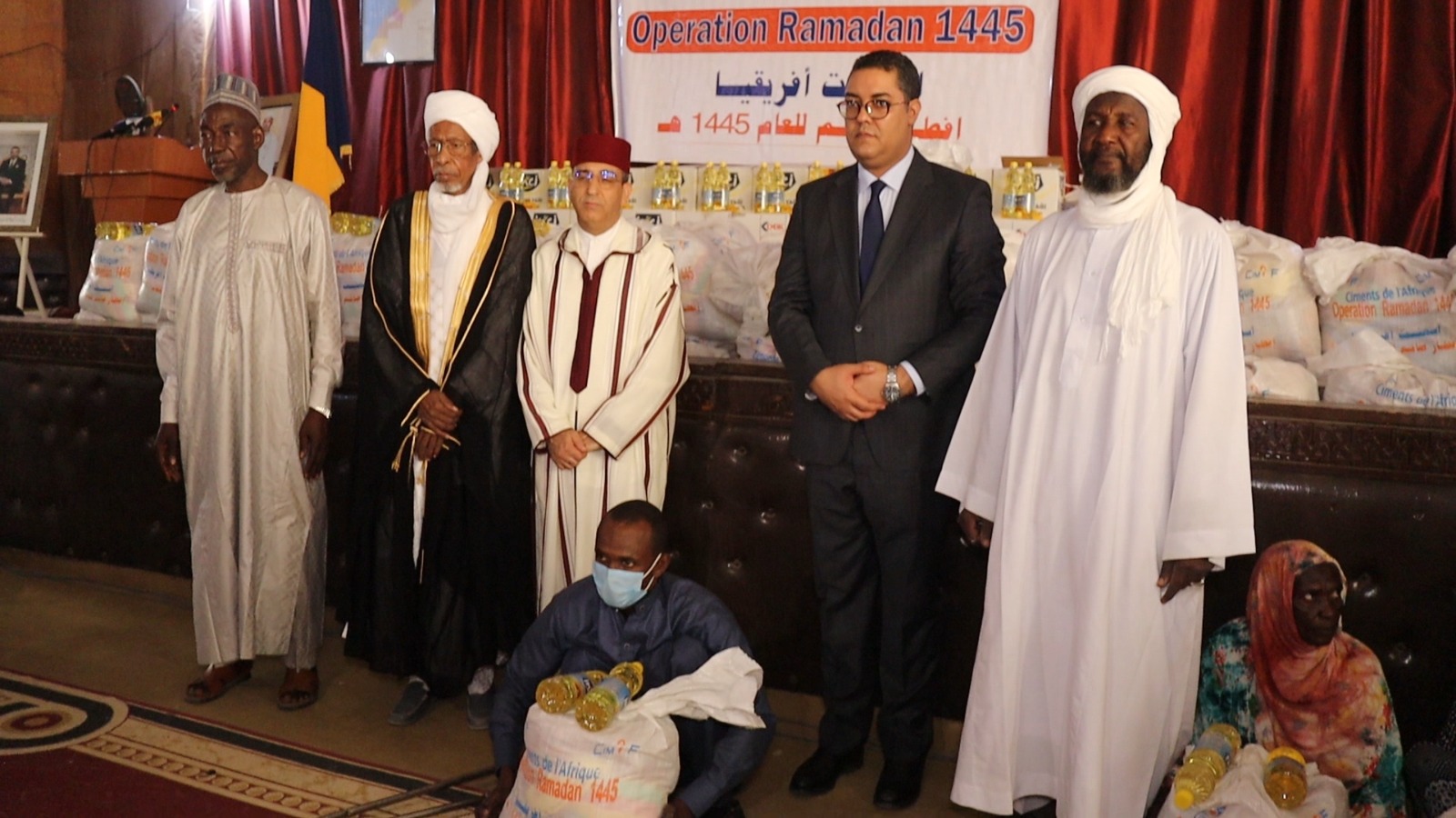 La CIMAF-Tchad apporte une assistance alimentaire aux couches sociales vulnérables La CIMAF-Tchad apporte une assistance alimentaire aux couches sociales vulnérables
