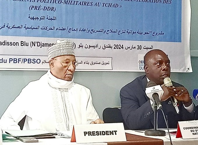 Tchad : L’ONU a lancé le projet sur le désarmement dans le cadre de l’Accord de Doha Tchad : L’ONU a lancé le projet sur le désarmement dans le cadre de l’Accord de Doha