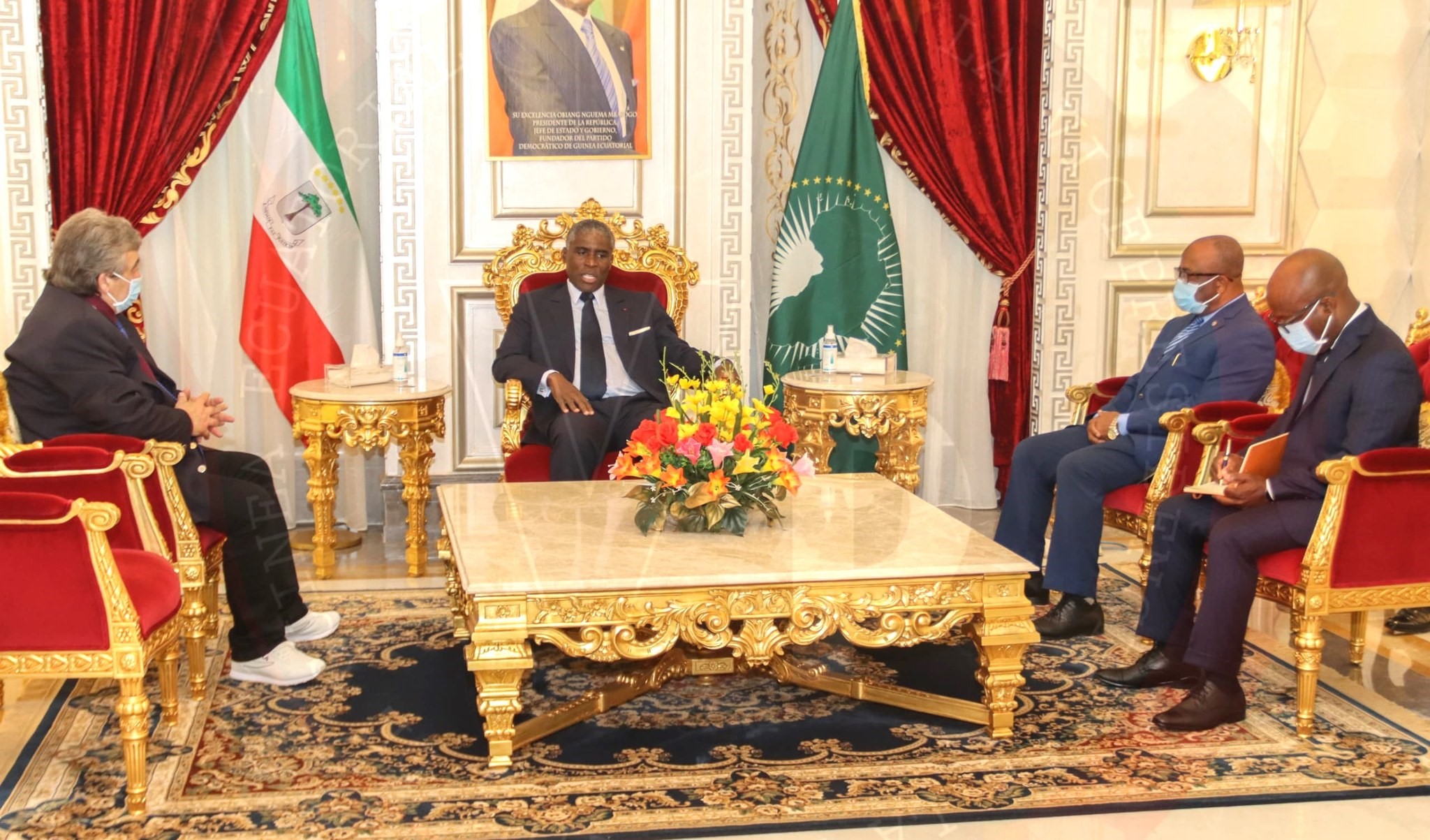 Image: Département de presse du PDGE Image: Département de presse du PDGE