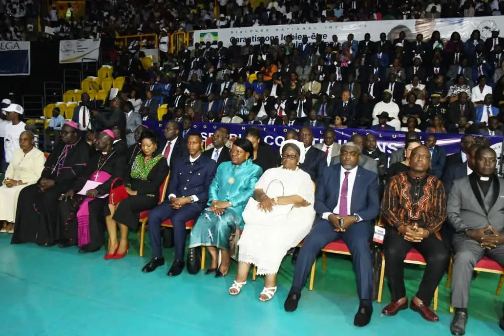 Gabon : le président Touadera a assisté au lancement du Dialogue national inclusif 