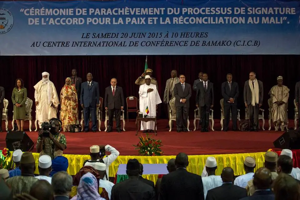 Mali: L’U.A se felicite de la signature par les rebelles d’Azawad, de l’accord de paix