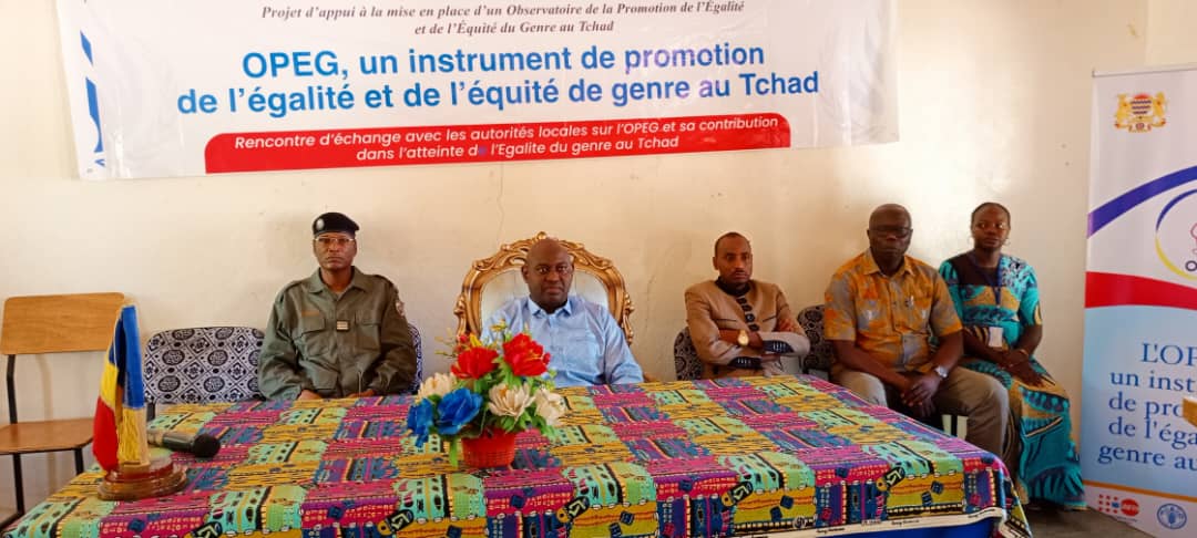 Tchad : l’OPEG échange avec les autorités du Moyen Chari sur l’égalité et l’équité du genre