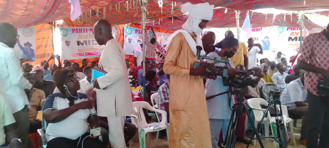 Tchad : Le parti MERCI mobilise ses militants à N'Djamena en faveur de Mahamat Idriss Deby