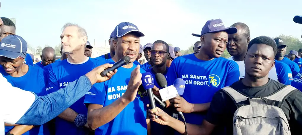 N'Djamena célèbre la Journée mondiale de la santé avec une grande marche sportive