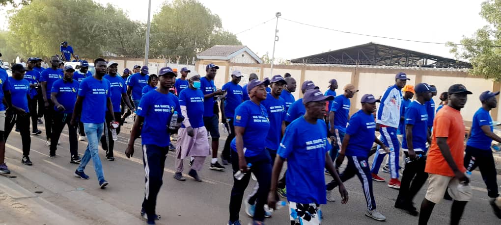 N'Djamena célèbre la Journée mondiale de la santé avec une grande marche sportive