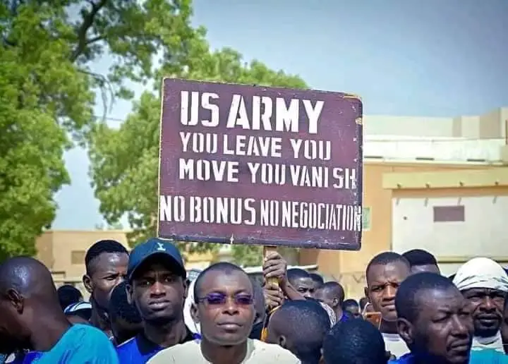 Niger : Manifestation contre la présence de l’armée américaine
