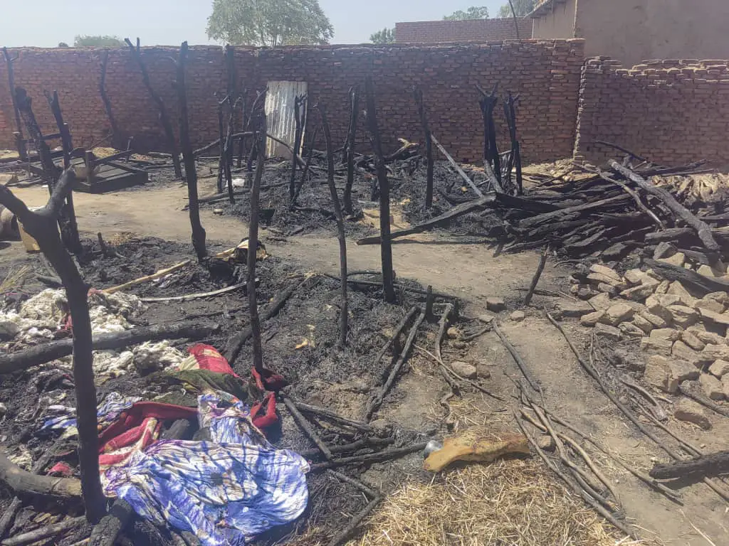 Tchad : un incendie dévaste plusieurs maisons et coûte la vie à un enfant au Sila