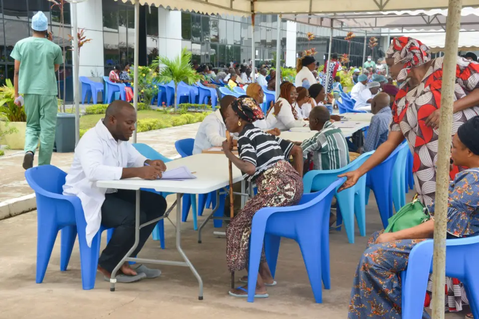 Campagne de consultation gratuite à l'hôpital Djiri à Brazzaville