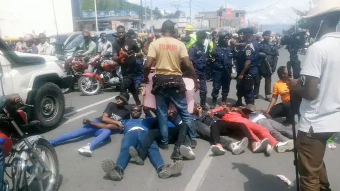 RDC : Plusieurs militants du mouvement congolais Lutte pour le Changement arrêtés à Goma lors d’une manifestation interdite