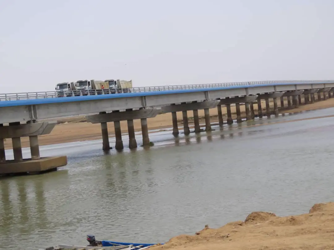 Le pont sur le fleuve Logone entre le Tchad et le Cameroun est quasiment achevé : ouverture prévue pour les prochaines semaines