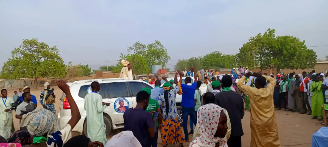 Tchad : la leader du PDI, Beassemda Lydie, en campagne électorale au Guéra