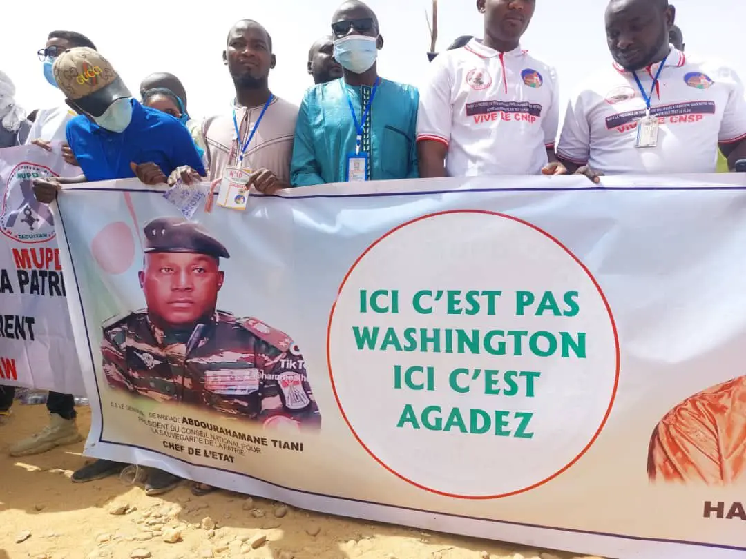 Niger :Manifestation à Agadez contre la présence militaire américaine
