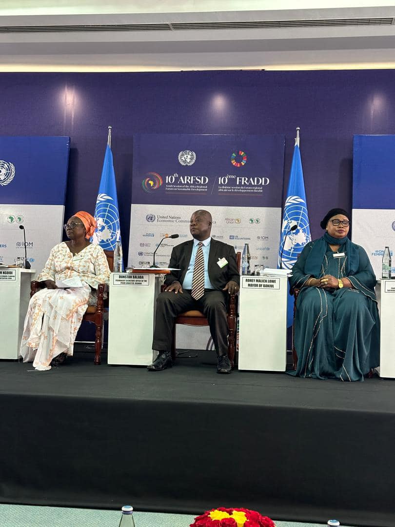 Le Tchad réaffirme son engagement en faveur du développement durable au Forum régional africain d'Addis-Abeba Le Tchad réaffirme son engagement en faveur du développement durable au Forum régional africain d'Addis-Abeba