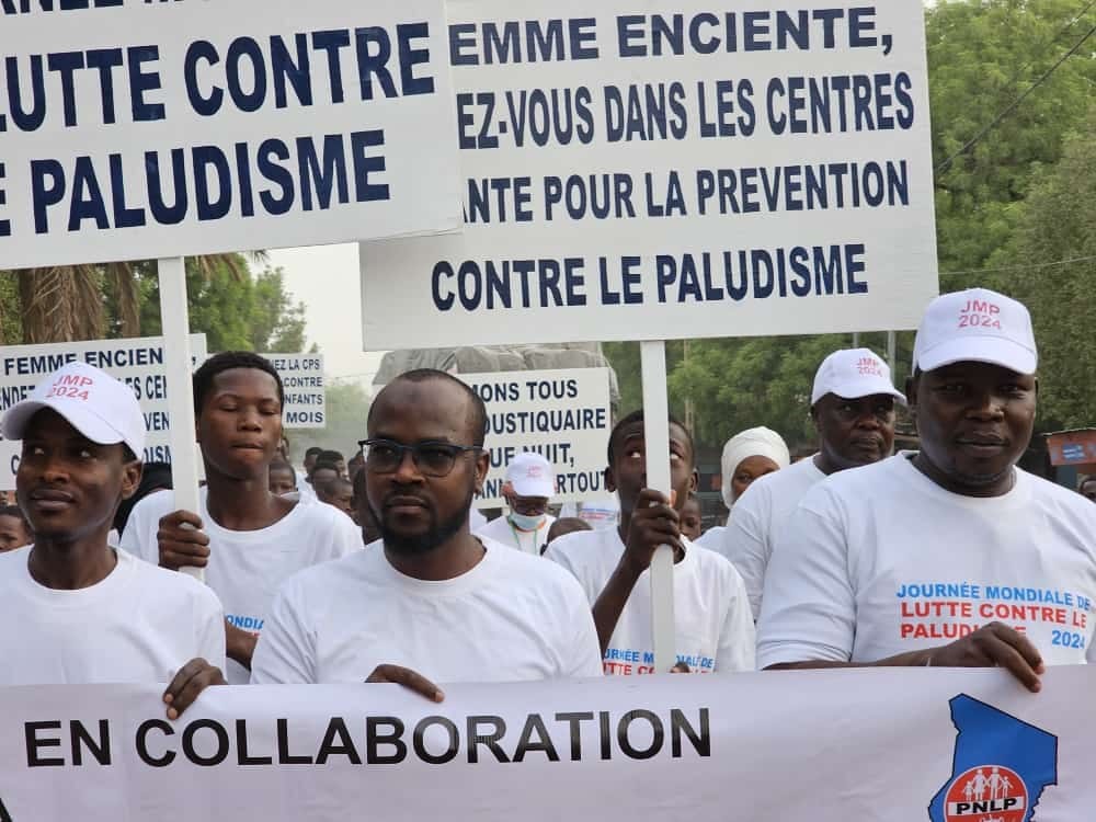 Marche sportive de sensibilisation contre le paludisme au Tchad