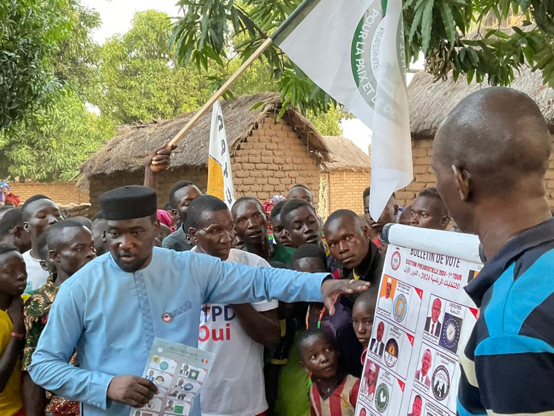 Tchad : Jean Michel Djerané (CTPD) mobilise l’électorat du Logone Occidental pour MIDI