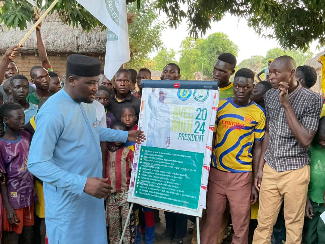 Tchad : Jean Michel Djerané (CTPD) mobilise l’électorat du Logone Occidental pour MIDI