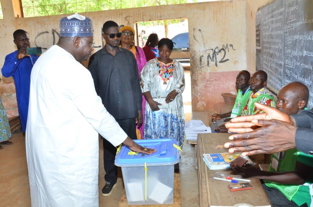 Présidentielle au Tchad : « Le futur président de la République du Tchad » a accompli son devoir civique ce matin à Léré