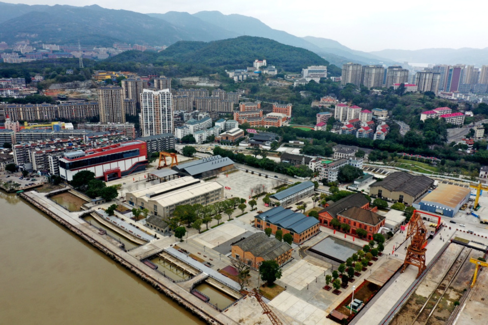 Photo shows the Foochow Arsenal cultural area. (Photo provided by the Museum of Foochow Arsenal 1866)