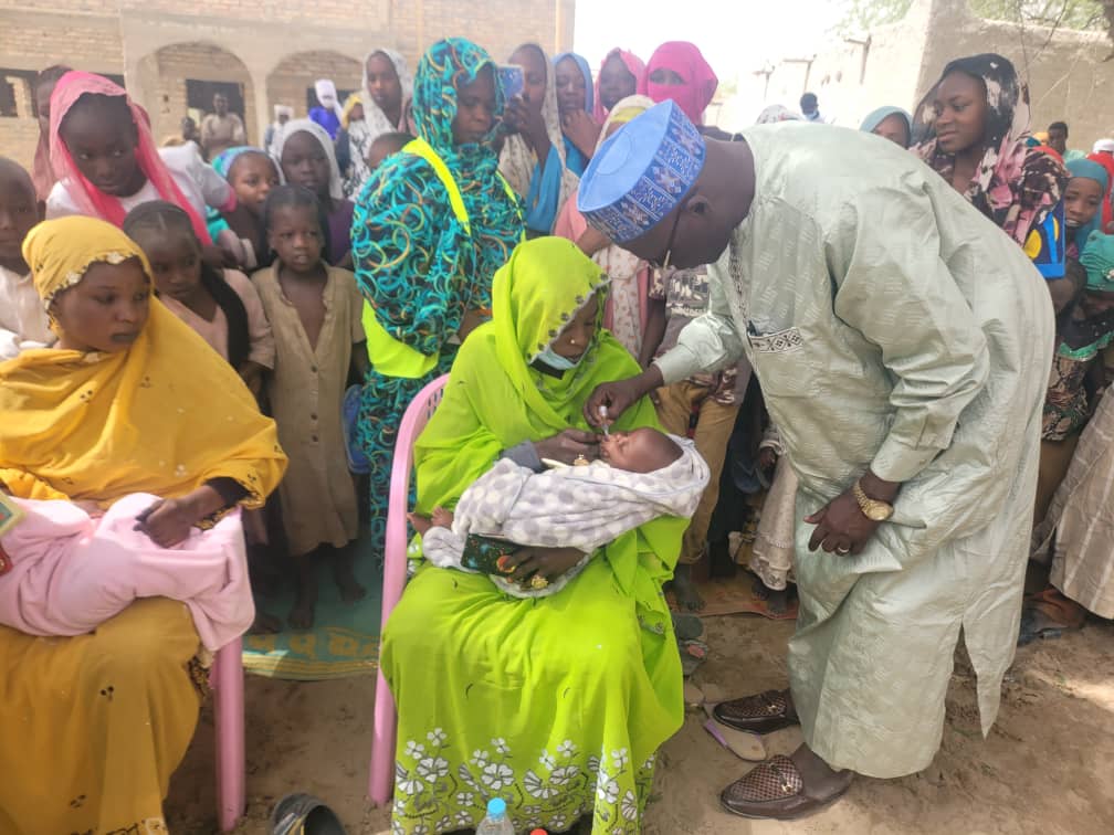 Tchad : lancement de la campagne de vaccination contre la poliomyélite à Isseirom Tchad : lancement de la campagne de vaccination contre la poliomyélite à Isseirom