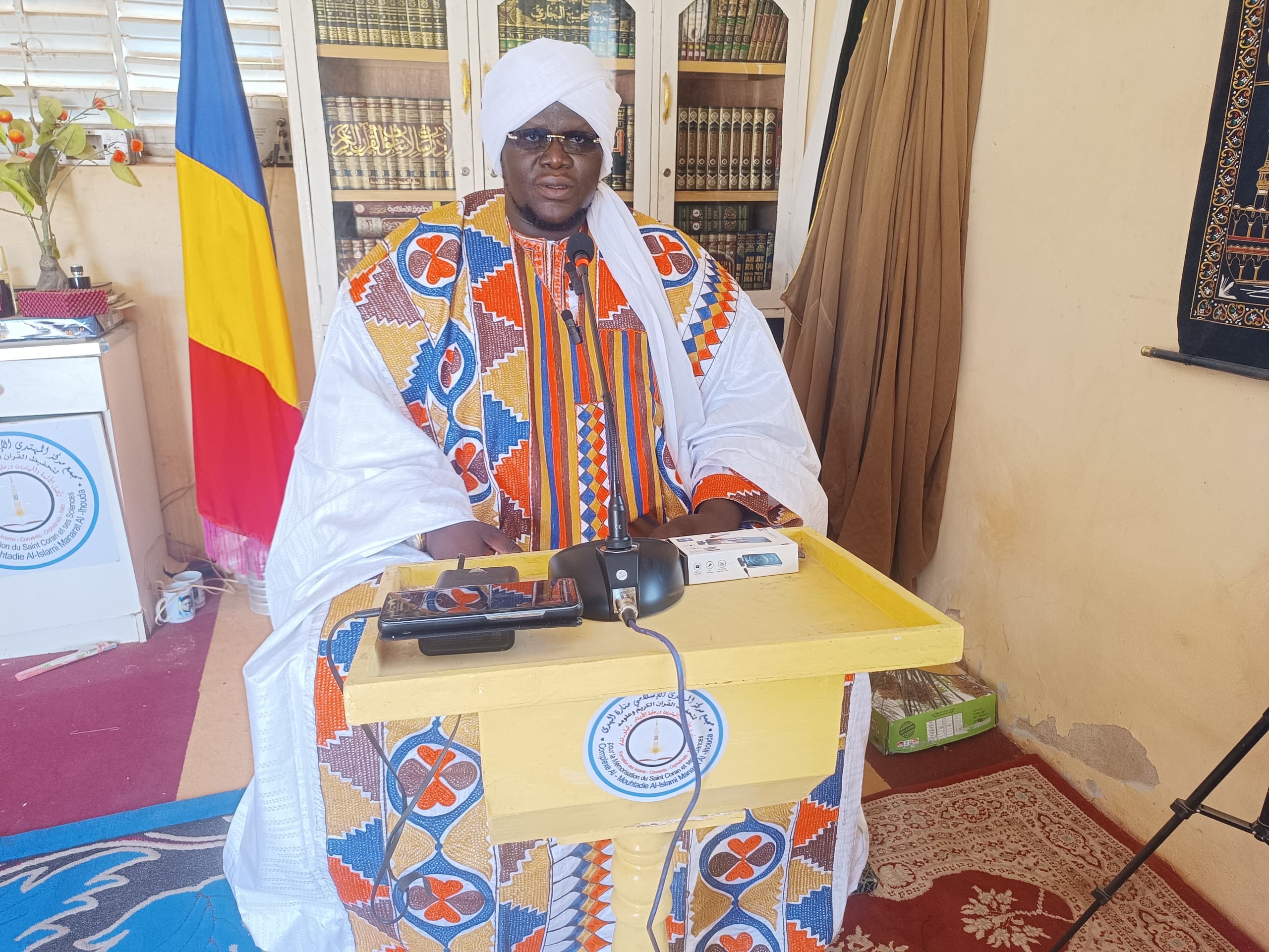 Tchad : L'ambassadeur de la paix Cheikh Abdoulaye Moussa Kachallah prône l'unité des fils Tchad : L'ambassadeur de la paix Cheikh Abdoulaye Moussa Kachallah prône l'unité des fils