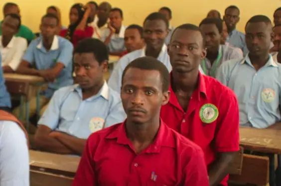Des candidats composent les épreuves du baccalauréat au Tchad. Crédit photo : ONECS