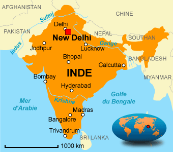 Inde dans le monde