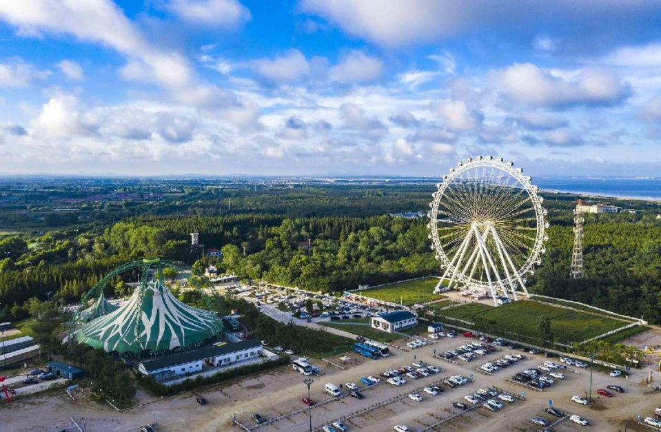 Photo shows the Rizhao Seaside National Forest Park in Rizhao, east China's Shandong province.(Photos provided by Rizhao Daily)