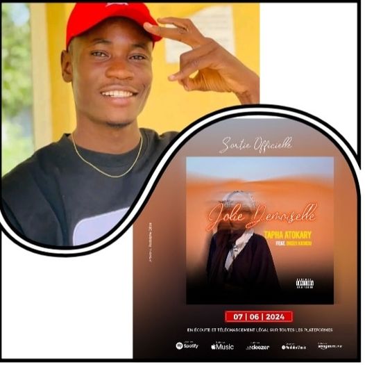 Tchad : Tapha Atokary, un jeune talentueux qui chante la femme du Guéra -Sortie officielle du clip "Jolie Demoiselle" le 7 juin 2024 Tchad : Tapha Atokary, un jeune talentueux qui chante la femme du Guéra -Sortie officielle du clip "Jolie Demoiselle" le 7 juin 2024