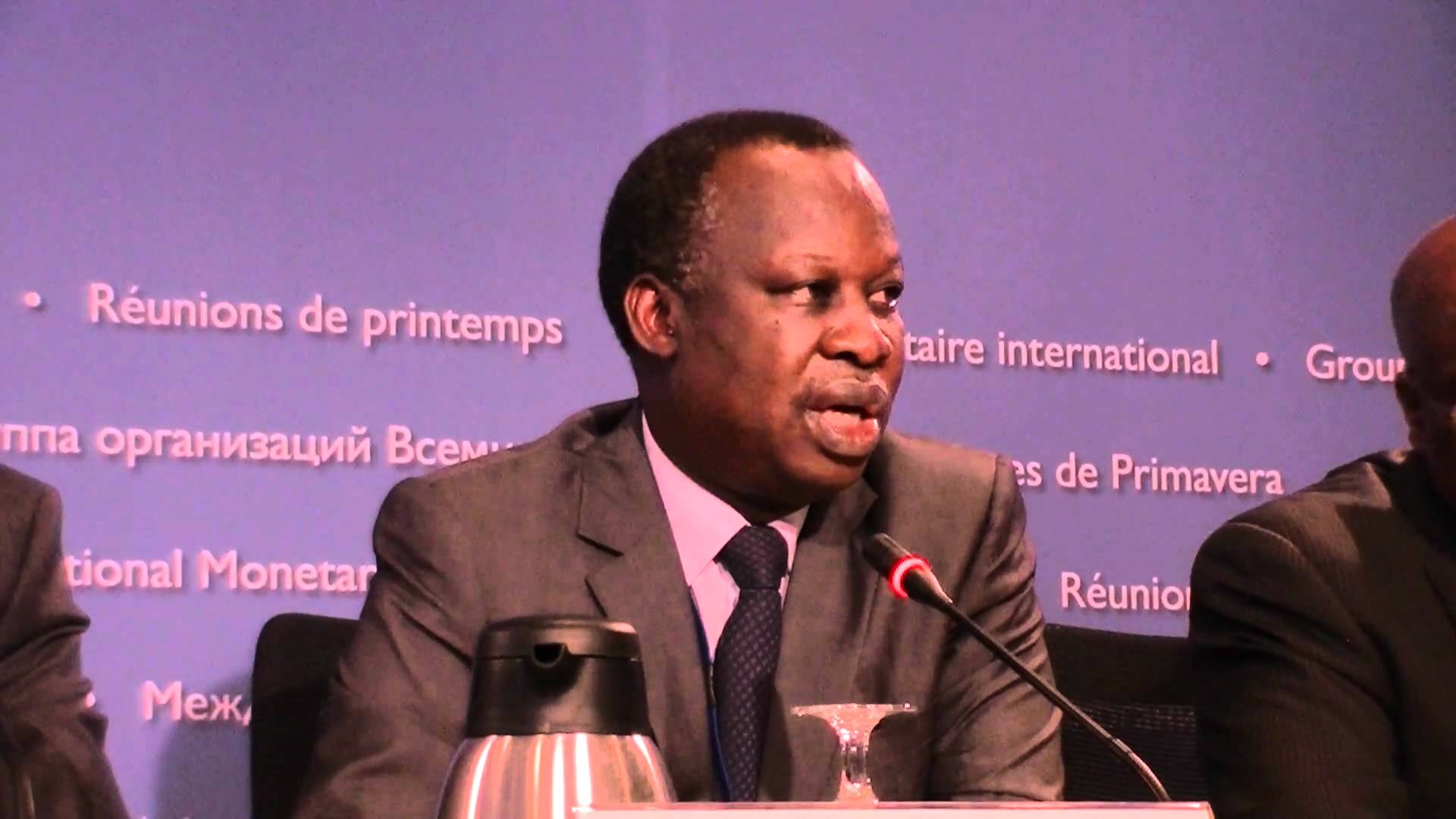 Le ministre de l’Aménagement du territoire, de l’urbanisme et de l’habitat Gata Ngoulou. Crédit photo : Sources