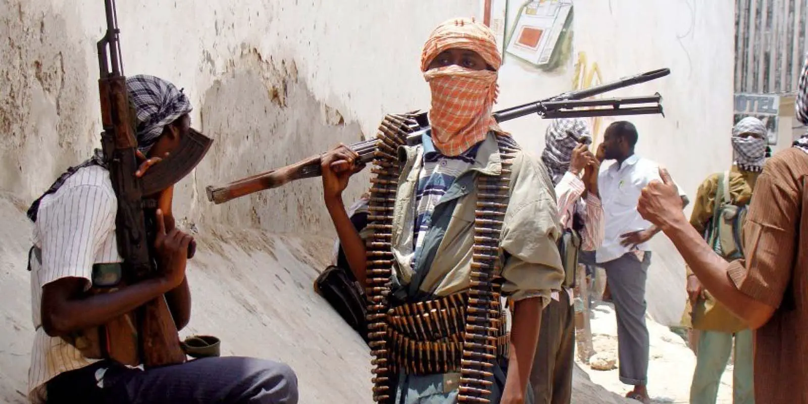 Des miliciens de Boko Haram au Nigeria. Crédit photo : Sources