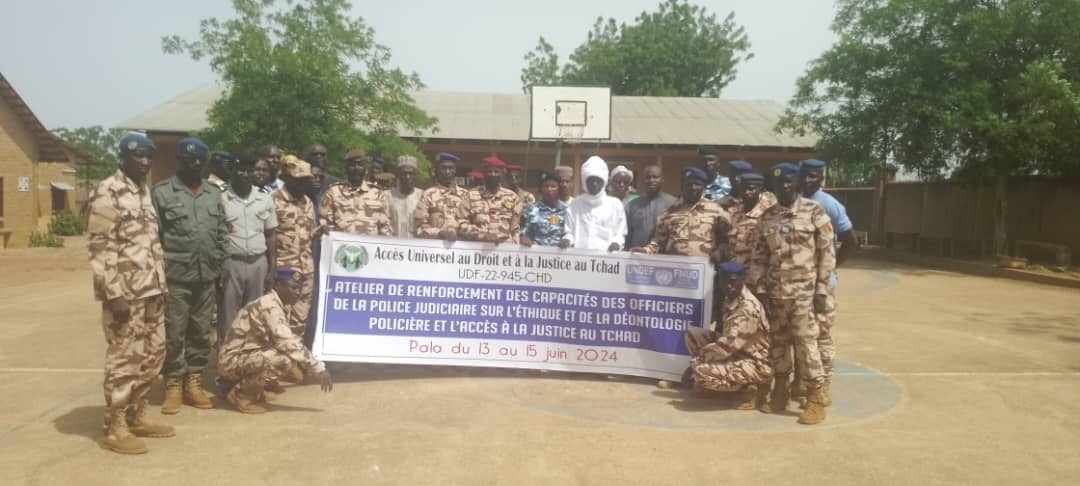 Tchad : au Mayo Kebbi Ouest, DHSF outille les OPJ afin de mieux faire le travail à Pala