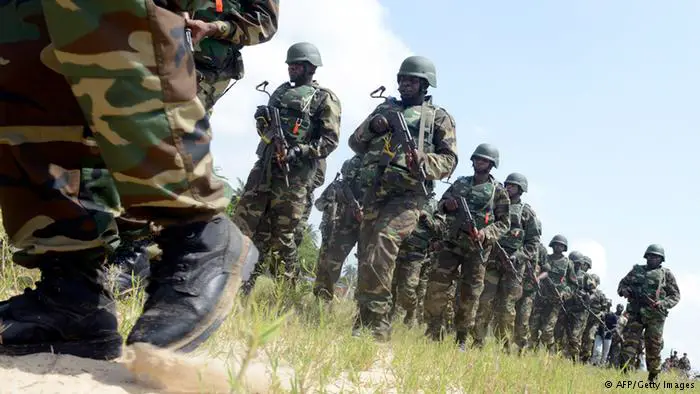 L'armée nigériane. AFP