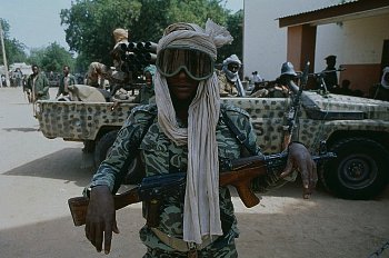 Un soldat tchadien, photo non datée. Crédits: Sources