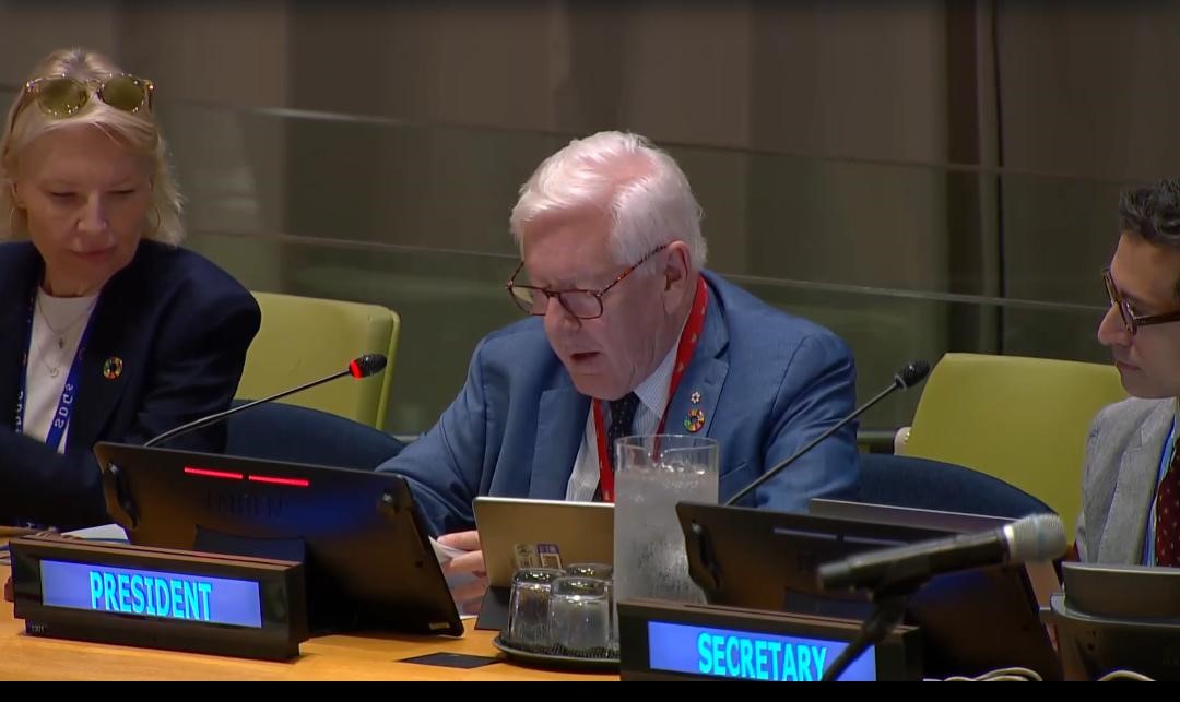 Le président de séance donnant des directives sur les interventions des délégués. Le président de séance donnant des directives sur les interventions des délégués.