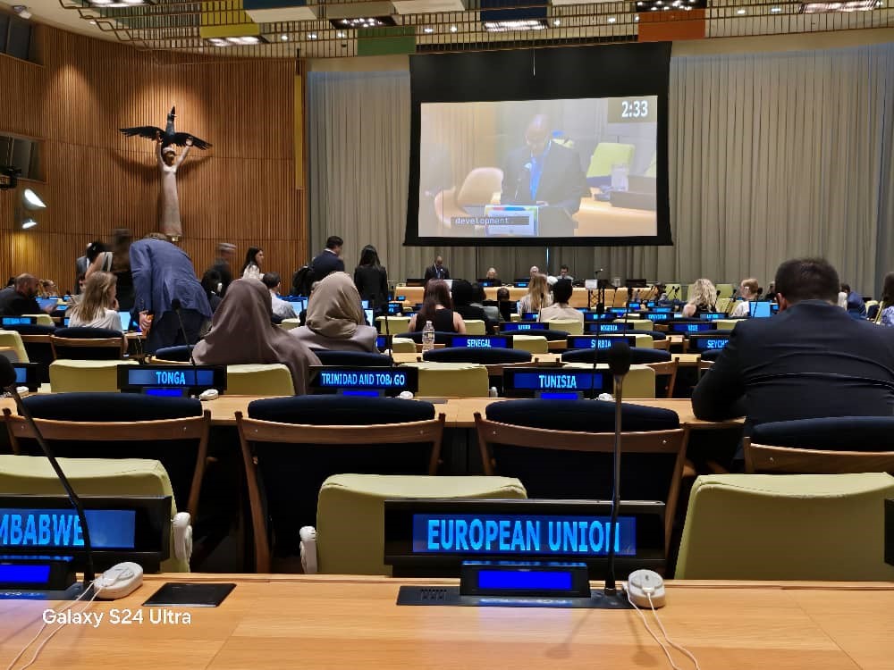 Les délègues représentant les Etats membres au cours du segment ministériel du 16 juillet 2024. Les délègues représentant les Etats membres au cours du segment ministériel du 16 juillet 2024.