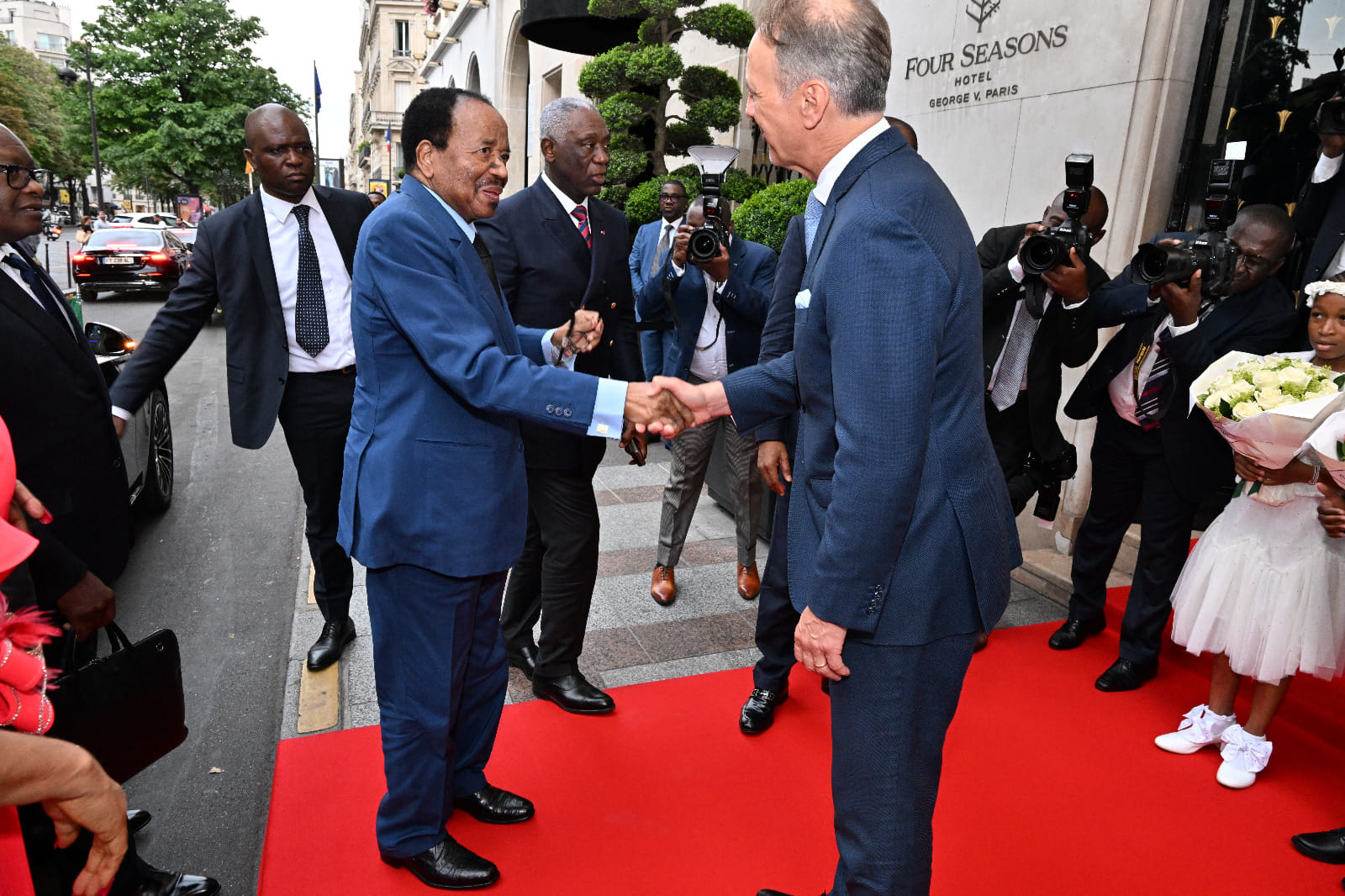 Cameroun : Le Président Paul Biya en France pour assister à la cérémonie d'ouverture des Jeux Olympiques de Paris 2024 Cameroun : Le Président Paul Biya en France pour assister à la cérémonie d'ouverture des Jeux Olympiques de Paris 2024
