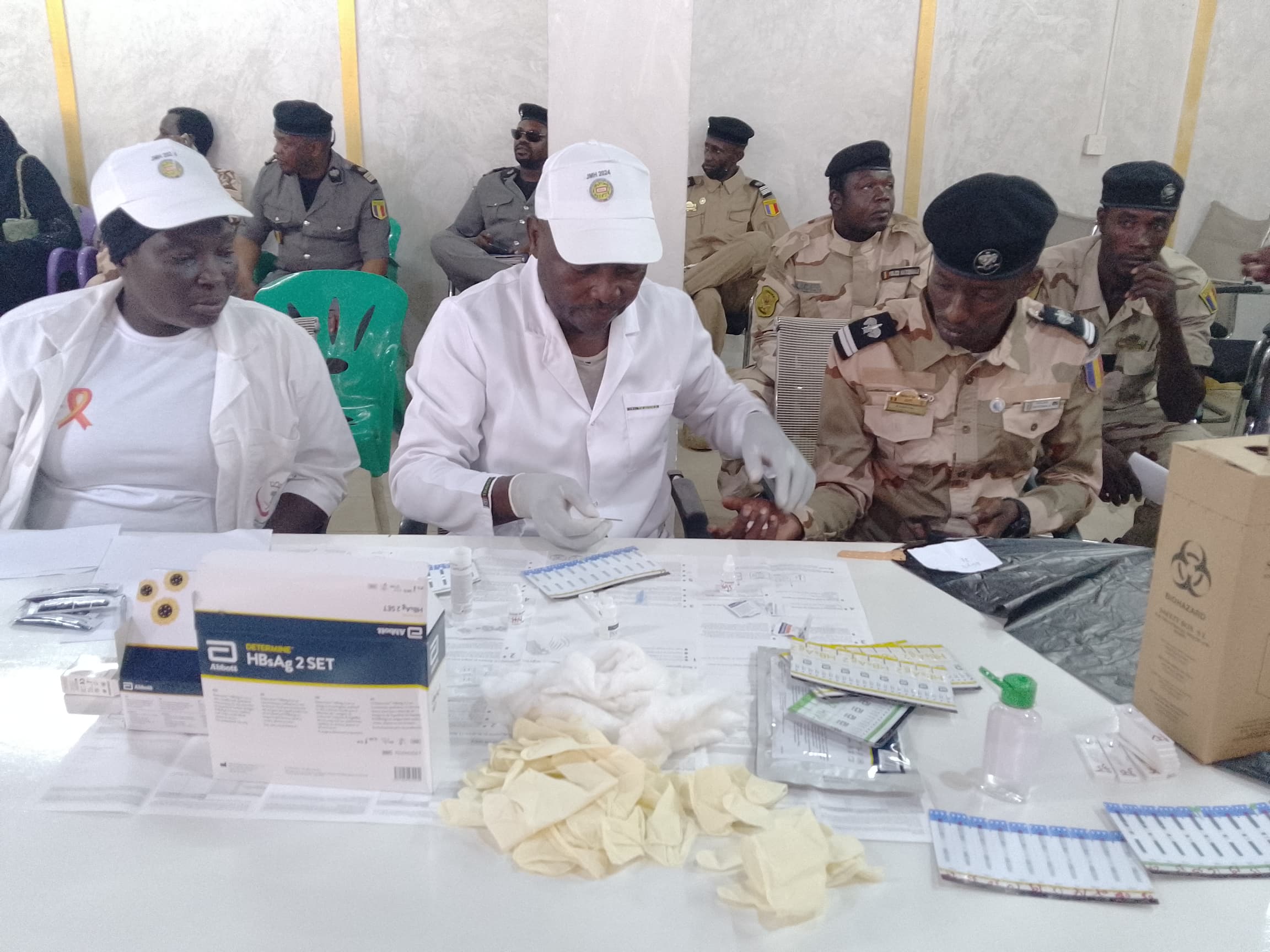 Tchad : la Police nationale commémore la Journée mondiale de la lutte contre l'hépatite