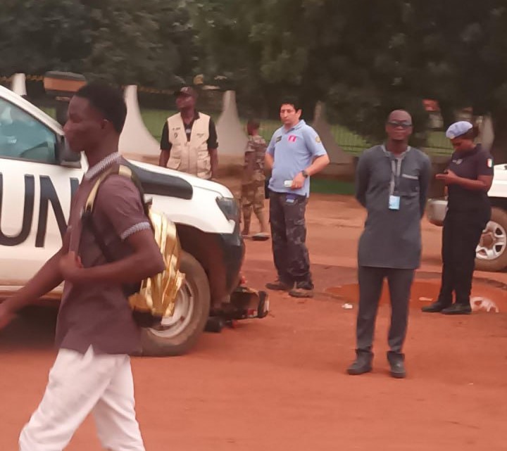 RCA : Accident de circulation entre un véhicule de la Minusca et un conducteur de motocyclette RCA : Accident de circulation entre un véhicule de la Minusca et un conducteur de motocyclette
