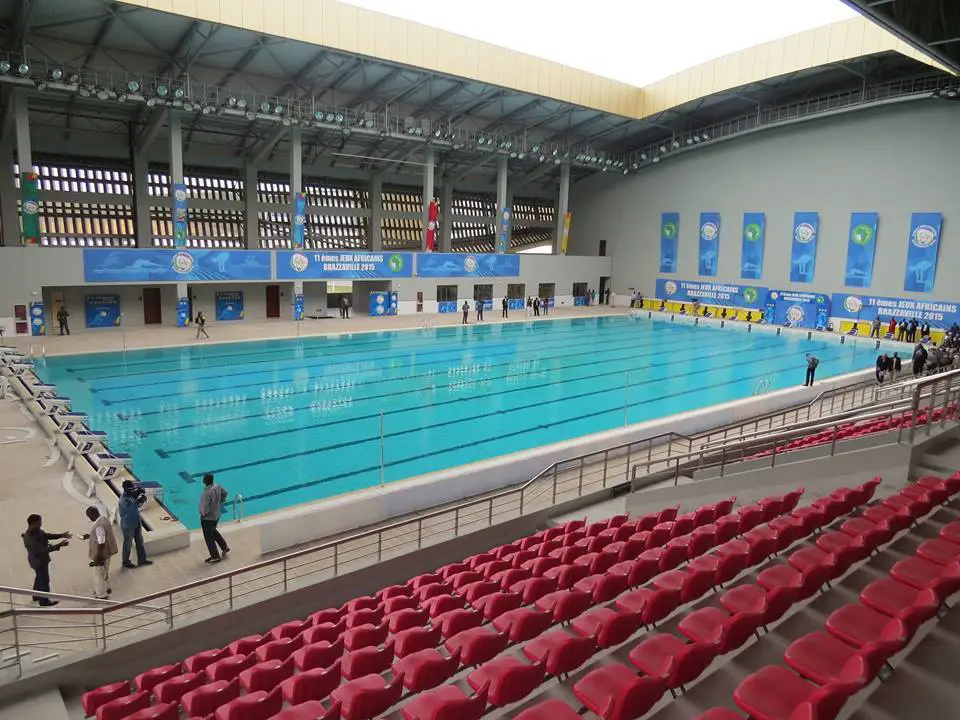 11èmes Jeux Africains à Brazzaville : la plaque inaugurale du complexe sportif de Kintélé dévoilée par Denis Sassou N’Guesso