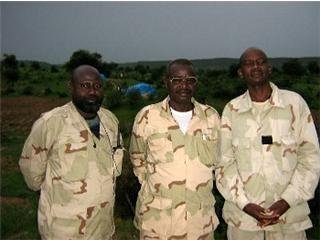 Fizani, Adouma et Adam au maquis