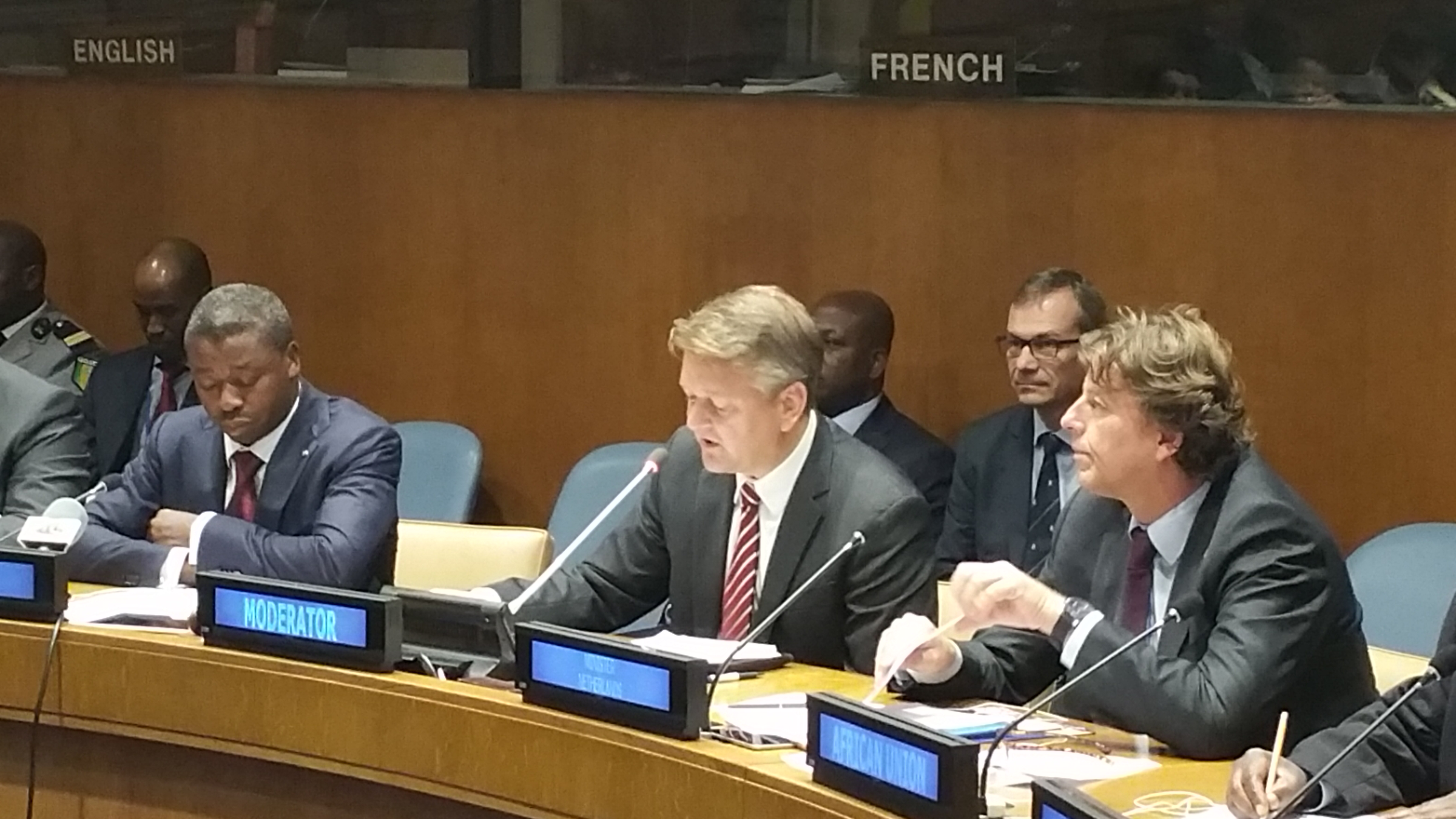 Le président togolais préside une réunion sur la sécurité maritime en marge de l’AG de l’ONU‏