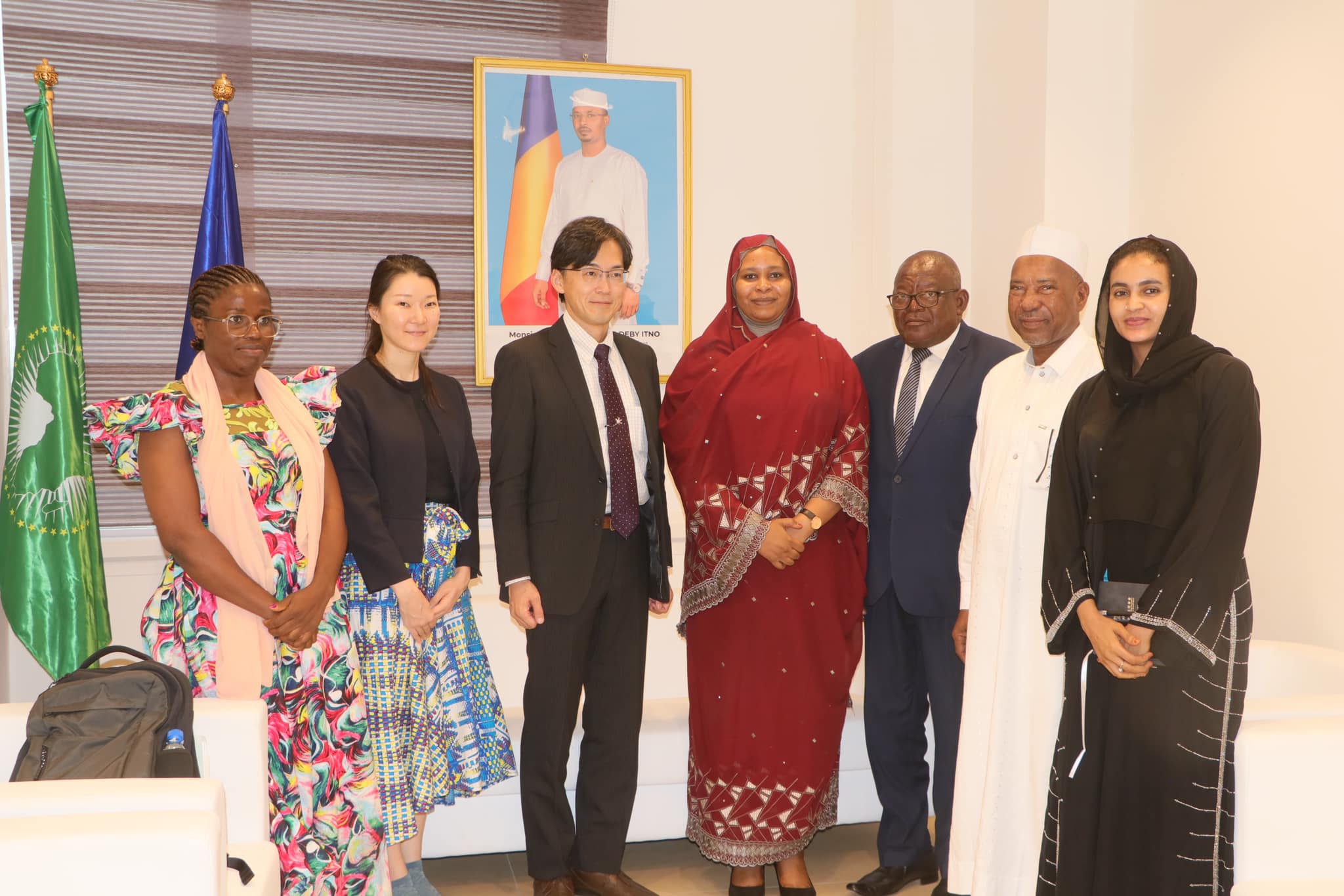 Tchad : une délégation du JICA reçue par la ministre déléguée aux Affaires étrangères Tchad : une délégation du JICA reçue par la ministre déléguée aux Affaires étrangères
